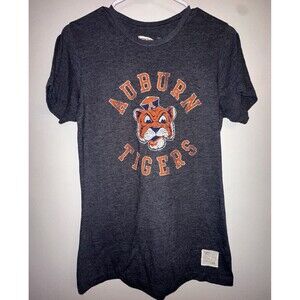 Vintage Style Distant Replays Auburn Tigers Heather Gray T Shirt Tiger Large